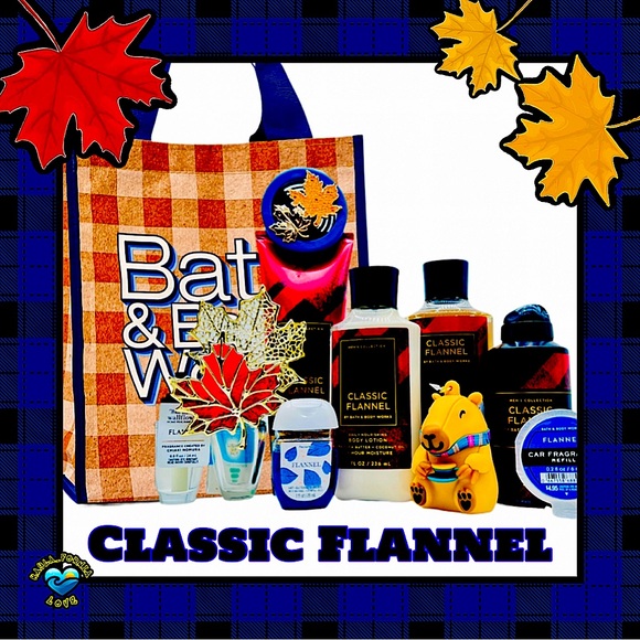 BBW 🍁 Classic Flannel 🍁 11 pc men’s body care set